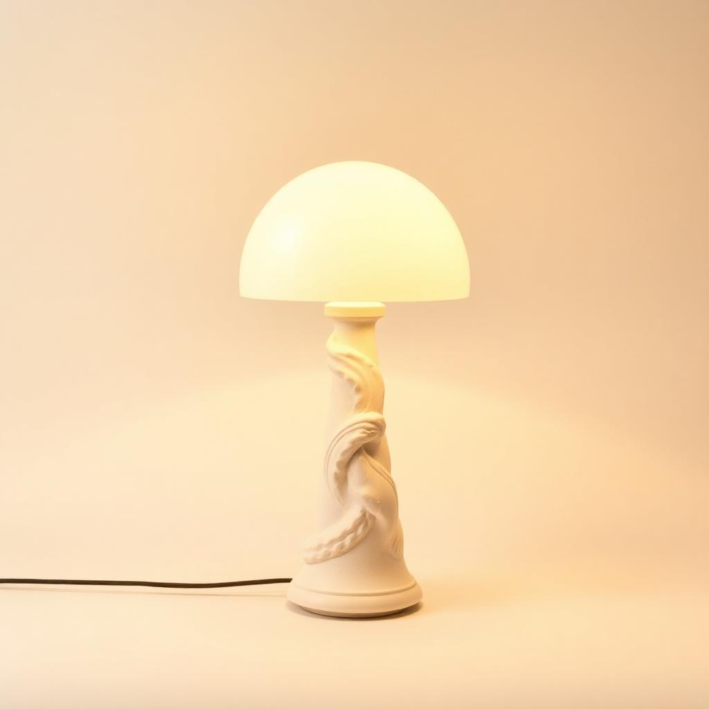Solace sculptural table lamp